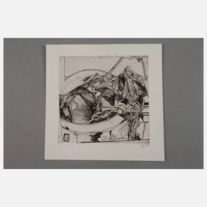 Horst Janssen, Paar Radierungen