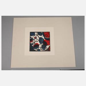 Wassily Kandinsky, "Drei Reiter in Rot, Blau ..."