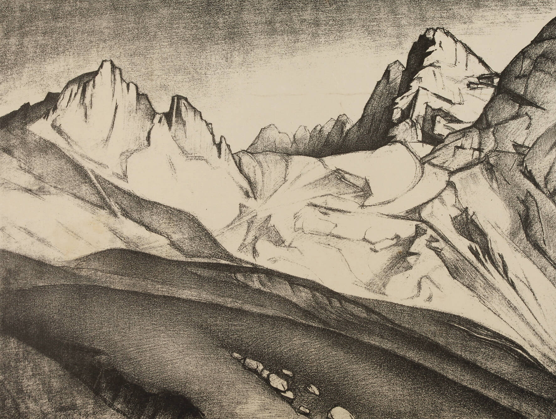 Prof. Alexander Kanoldt, "Frauenalpel"