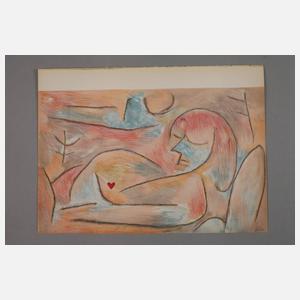 nach Paul Klee, Winterschlaf