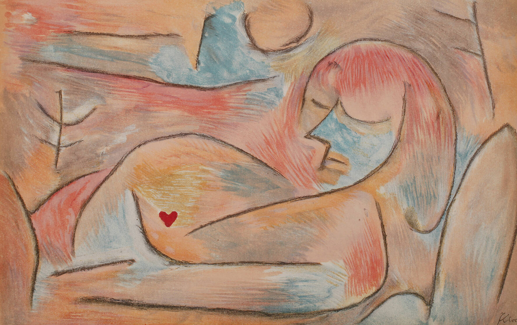 nach Paul Klee, Winterschlaf