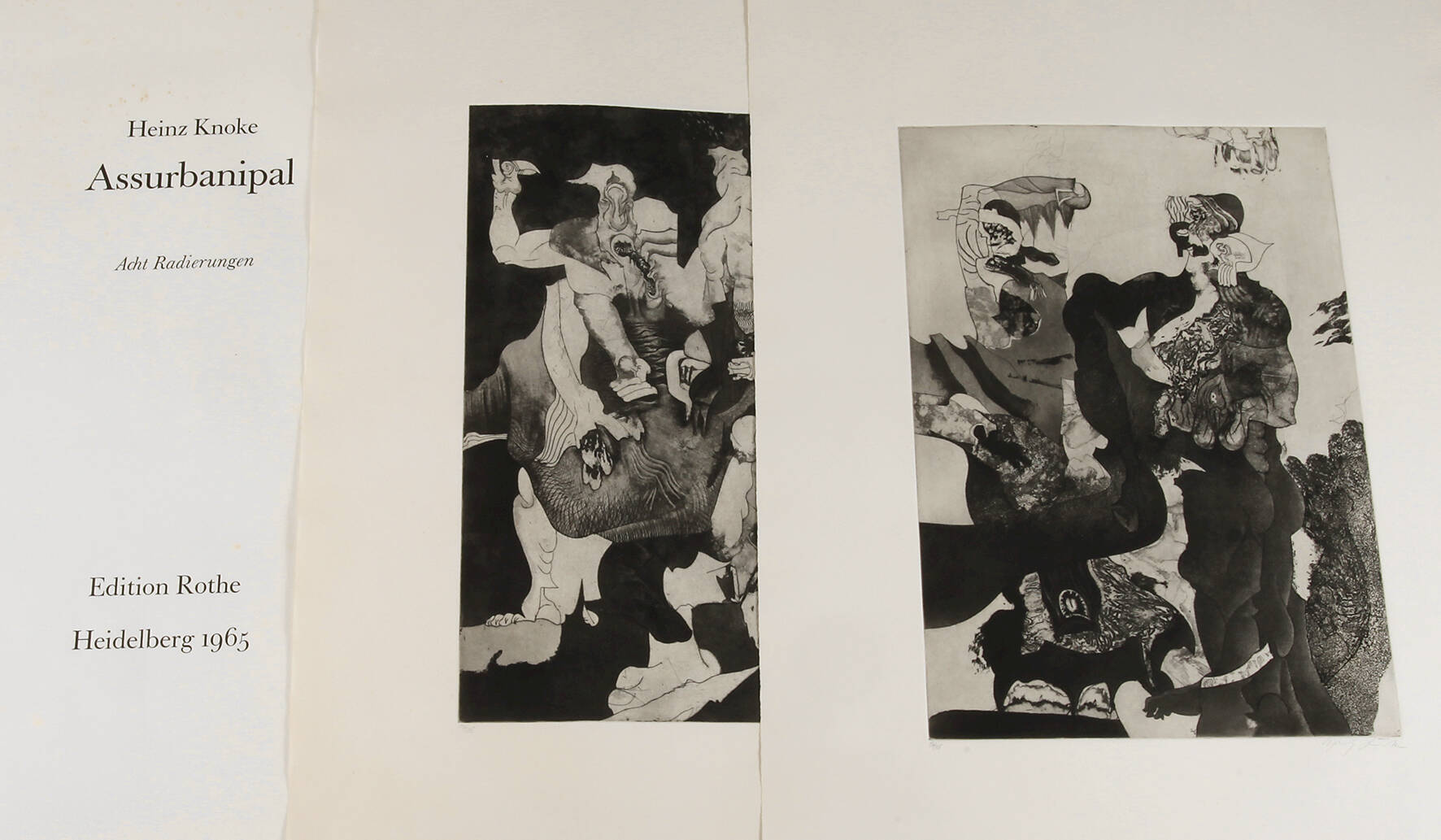 Heinz Knocke, Mappe "Assurpanipal"