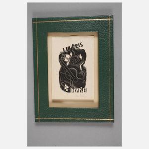 Rudolf Krajc, Exlibris