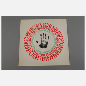 Ferdinand Kriewet, Handabdruck