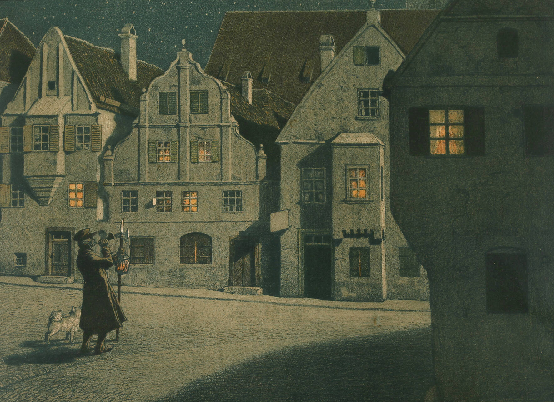 Prof. Ernst Liebermann, "Kleinstadtidyll"