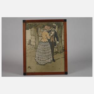 Prof. Adelbert Niemeyer, Galante Szene