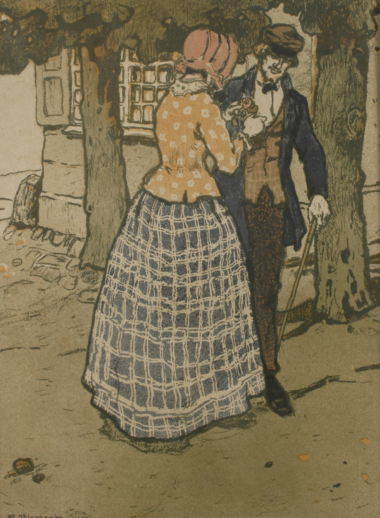 Prof. Adelbert Niemeyer, Galante Szene