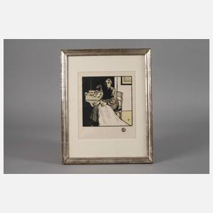 Prof. Emil Orlik, Näherin