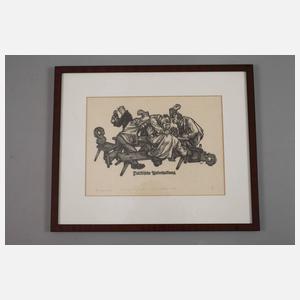 Richard Rother, Konvolut Holzschnitte