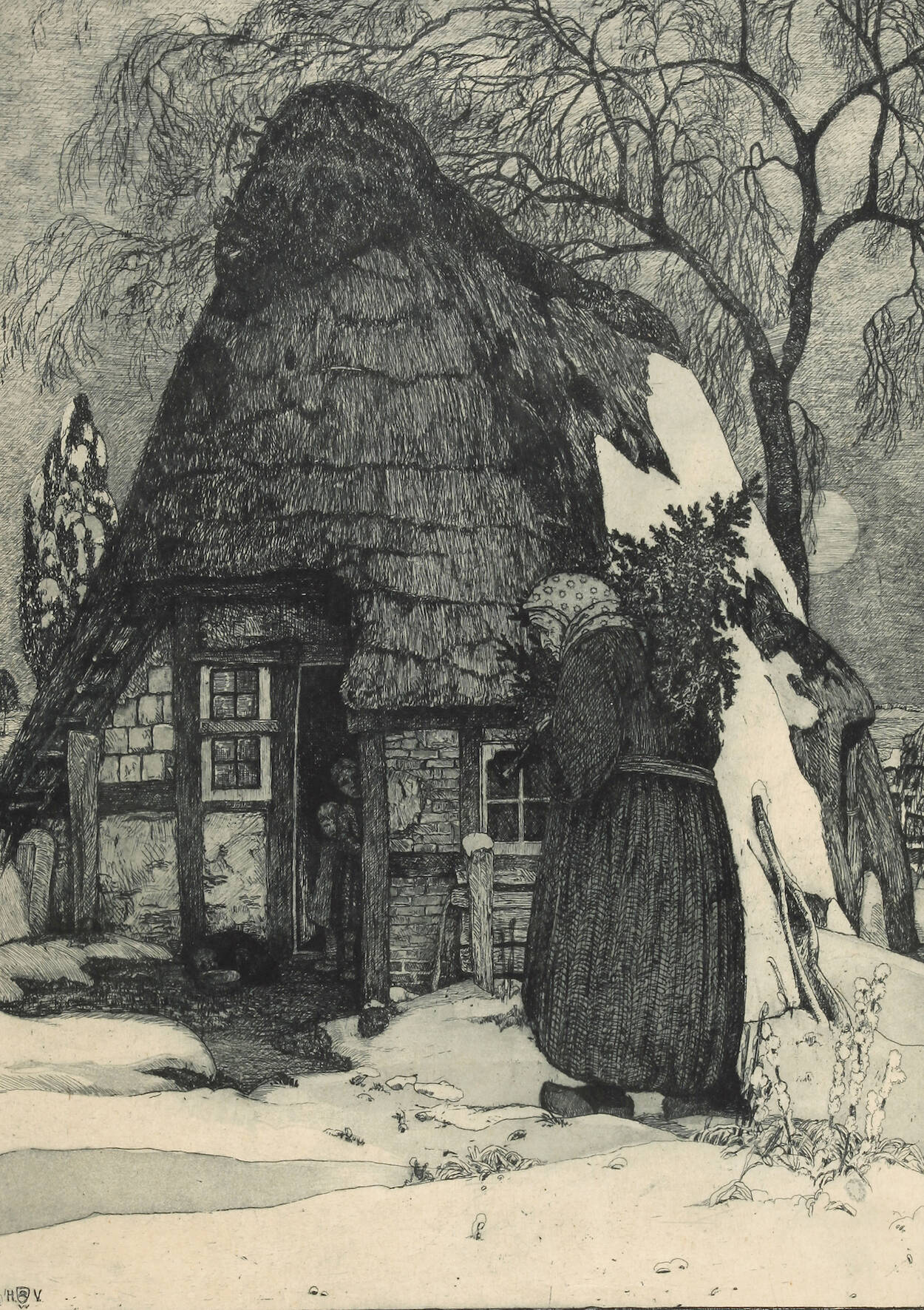 Heinrich Vogeler, „Weihnachten“