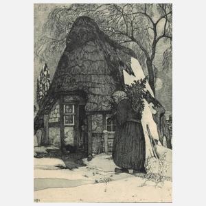 Heinrich Vogeler, „Weihnachten“