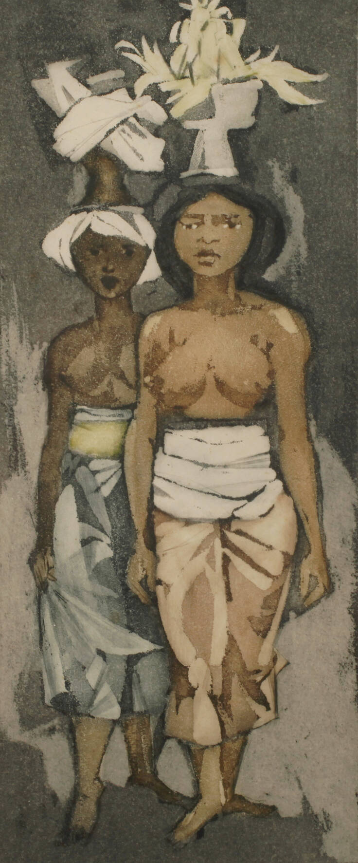 Prof. Walter Womacka, Junge Frauen auf Bali