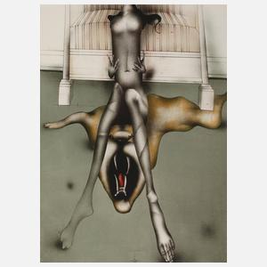 Prof. Paul Wunderlich, "La belle et la bete"