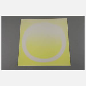 Prof. Rupprecht Geiger, Weißer Ring auf Gelb