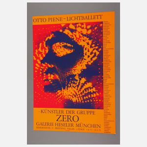 Prof. Otto Piene, Paar originalgraphische Plakate