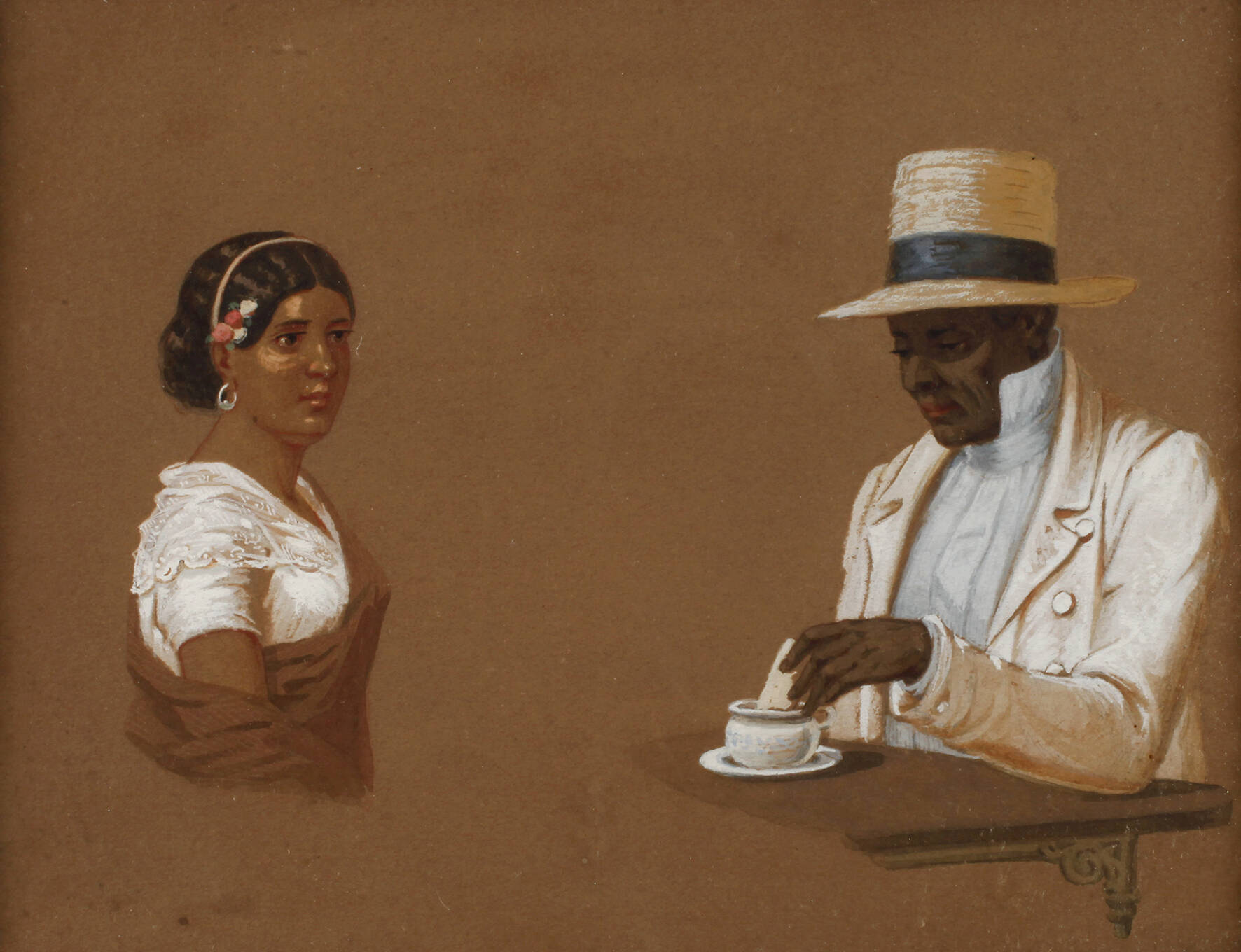 J. S. Begi, Kreolisches Paar