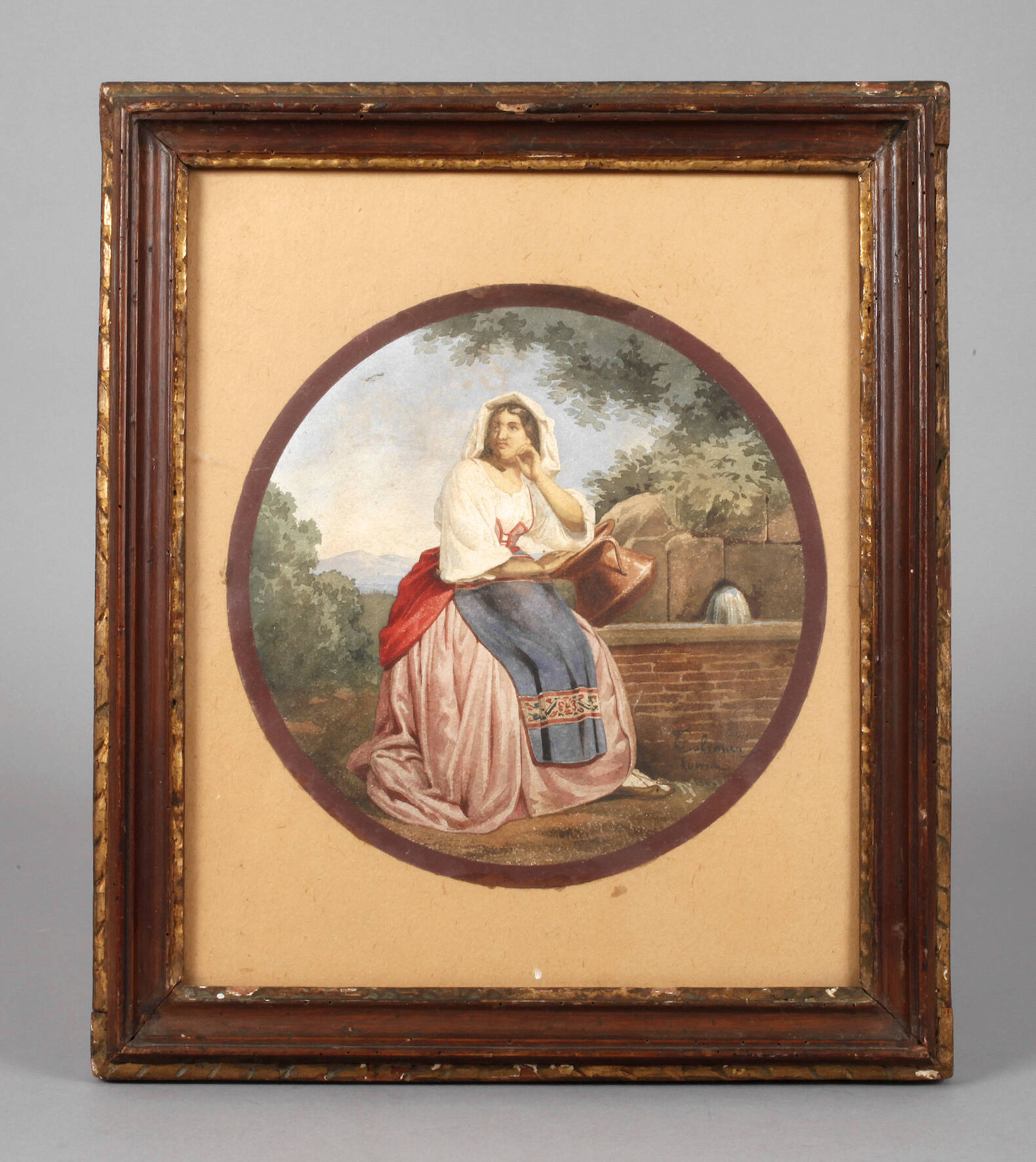 Francesco Coleman, Römische Bäuerin