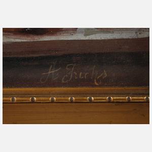 A. Fuchs, Paar Stillleben