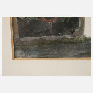 Prof. Anton Ritter von Perger, attr., In Pompeji