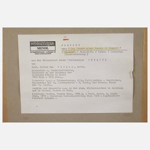 Prof. Anton Ritter von Perger, attr., In Pompeji