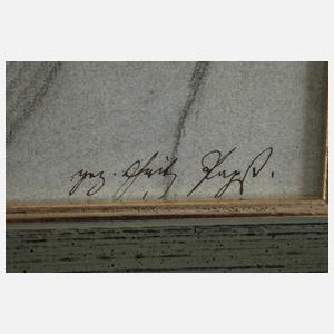 Fritz Papst, Bildnis eines Herren mit Turban