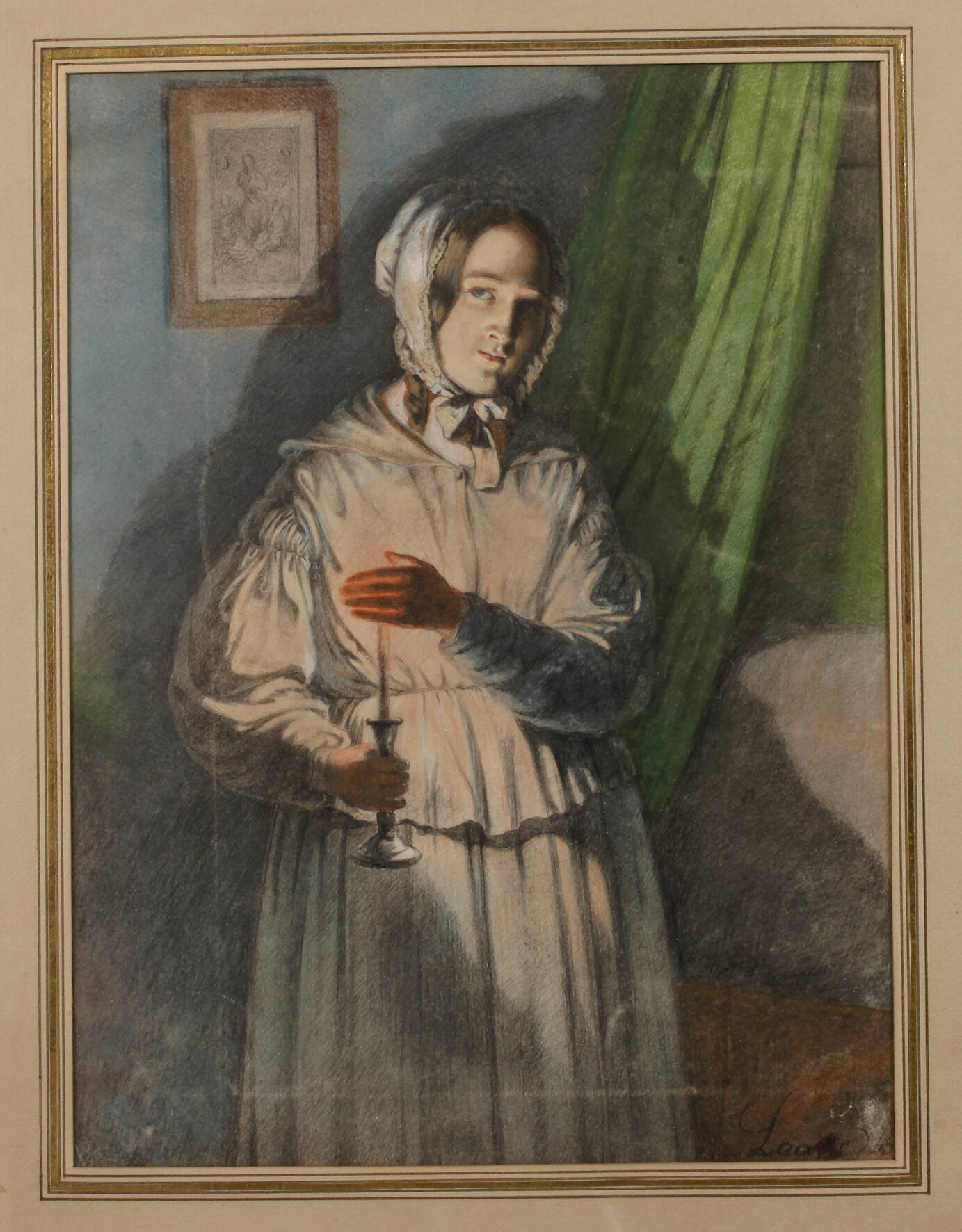 Mädchen mit Nachtlicht