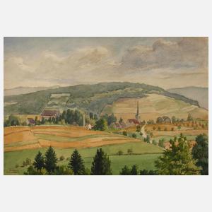 Prof. Hugo Bäppler, Ansicht Aschach bei Kissingen