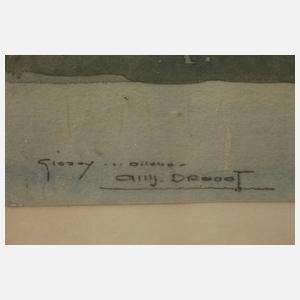 Ally Drooot, Am Flussufer