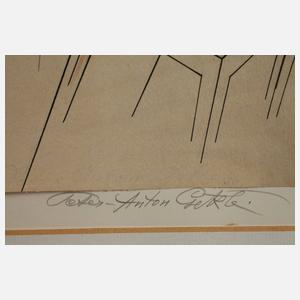 Peter-Anton Gekle, Café "Die Lunte"