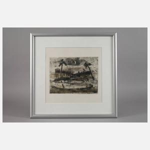 Walter Höfner, Südliche Landschaft