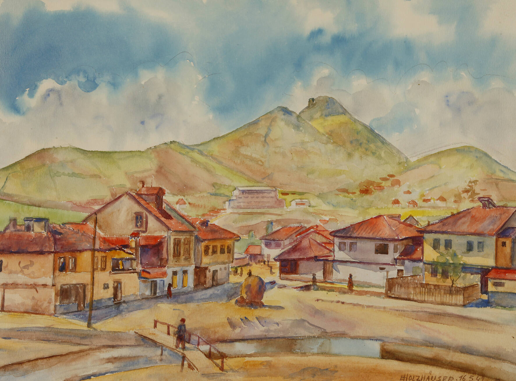 Ernst Holzhäuser, "In Mitrovica"