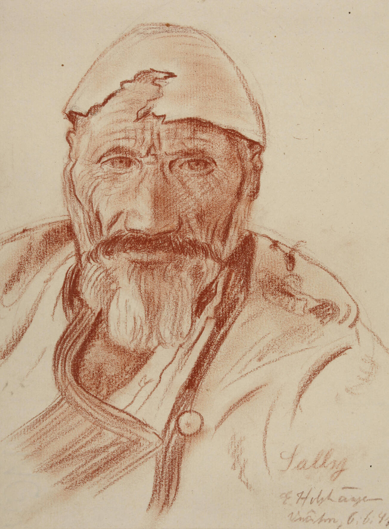 Ernst Holzhäuser, "Alter Albaner"