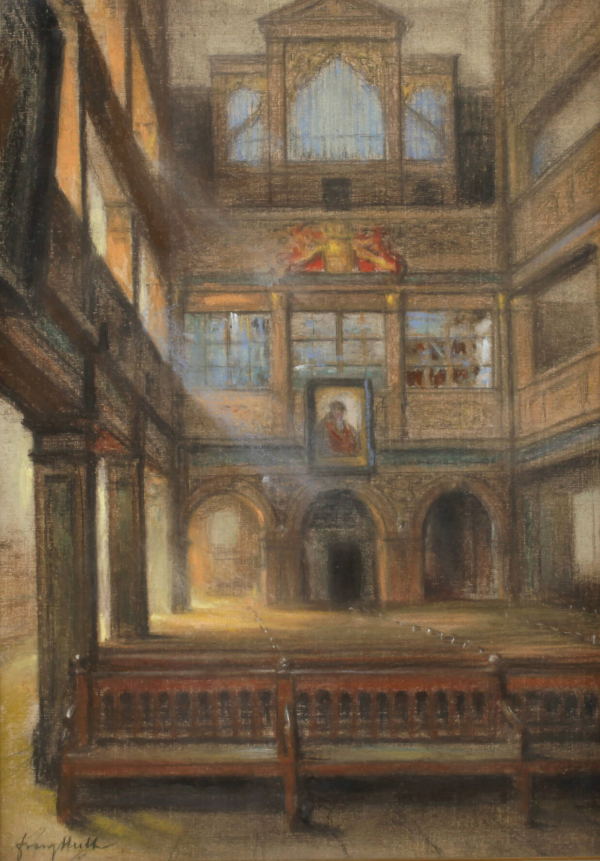 Prof. Franz von Huth, Kircheninneres