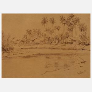 Raja Azhar Idris, Am Fluss