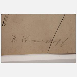 Bruno Krauskopf, Mädchen mit Puppe