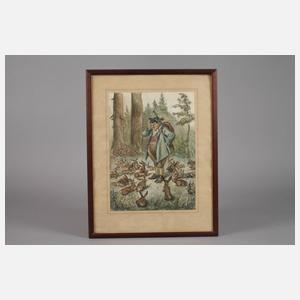 A. Krüger, Die Hasenversammlung