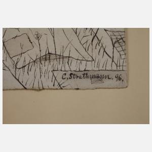 Carl Strathmann, Frau mit Hörrohr