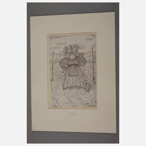 Carl Strathmann, Frau mit Hörrohr