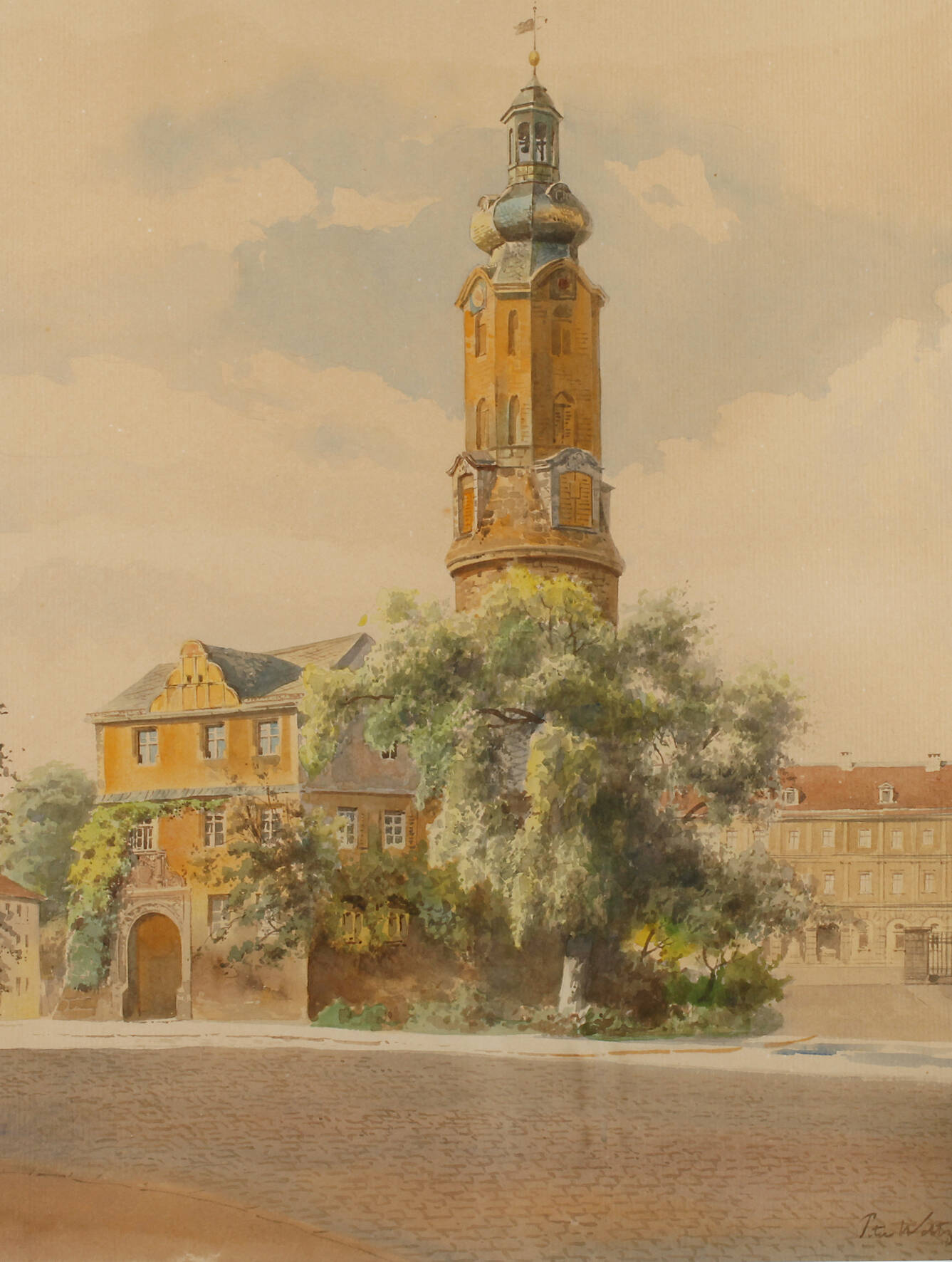 Peter Woltze, Hausmannsturm und Bastille