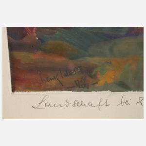 "Landschaft bei Dachau"