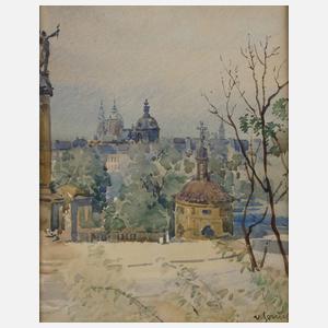 Blick über eine Großstadt