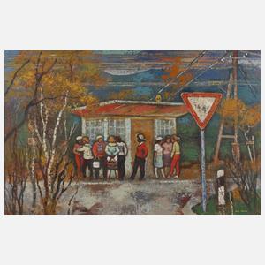 Rolf Krause, „Bushaltestelle“