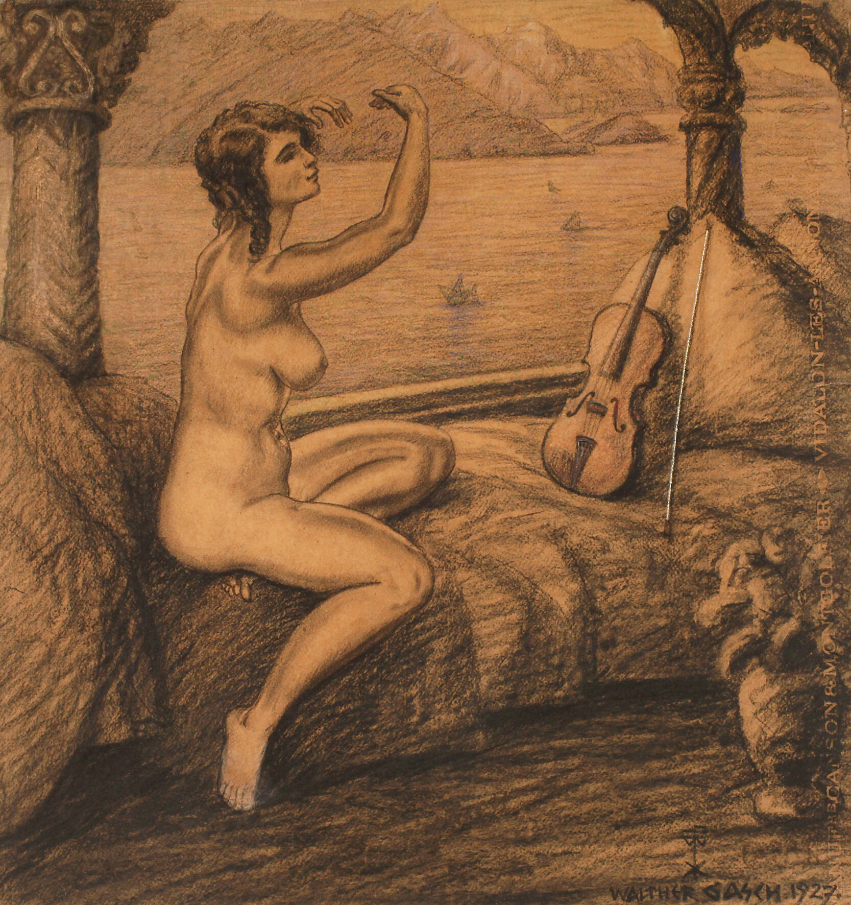 Walther Gasch, Am See