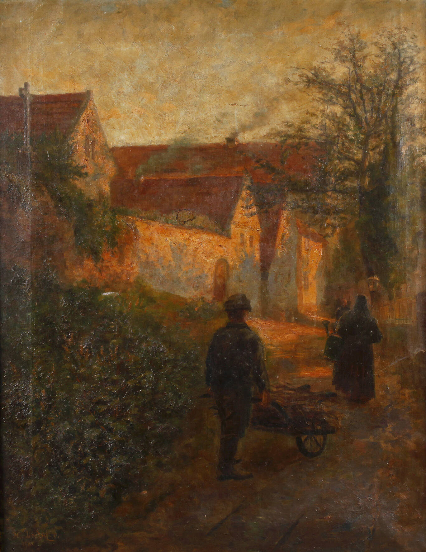 Magnus Liebscher, "Bei Sonnenuntergang"