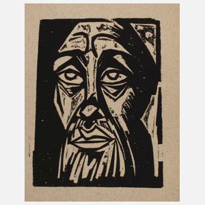 Hermann Max Pechstein, Männerkopf