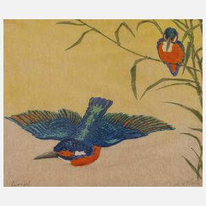 Martin Erich Philipp, "Eisvögel"