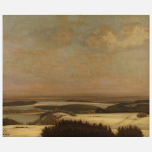 Richard Sachs, Weite Winterlandschaft