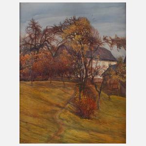 Albin Schlehahn, Im Dorf