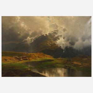 Peter Stöckel, Hochgebirgslandschaft