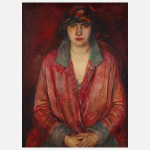 Richard Otto Voigt, Dame in Rot